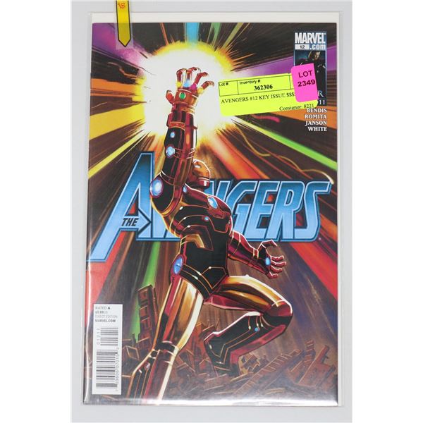 AVENGERS #12 KEY ISSUE $$$$