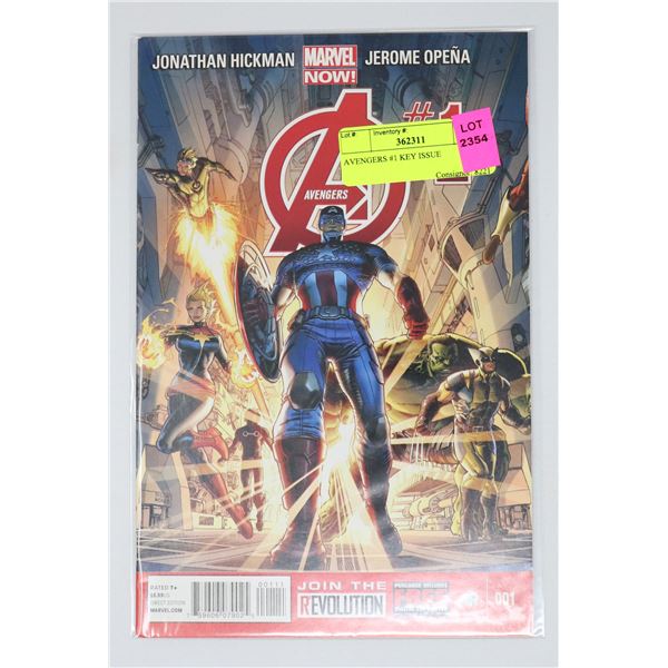 AVENGERS #1 KEY ISSUE