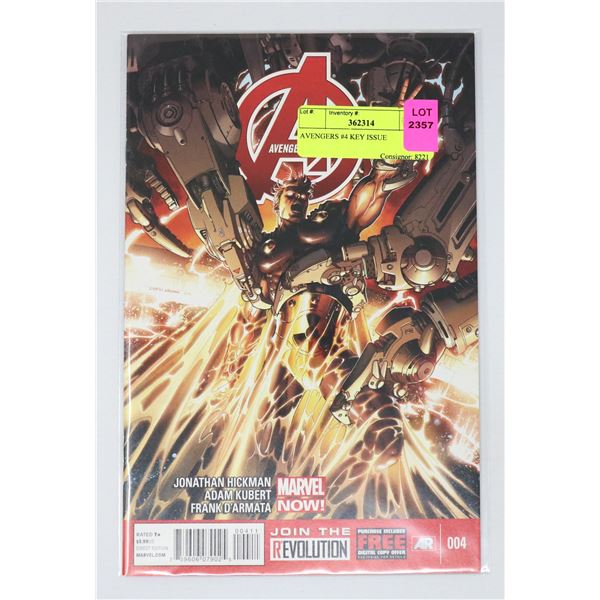 AVENGERS #4 KEY ISSUE