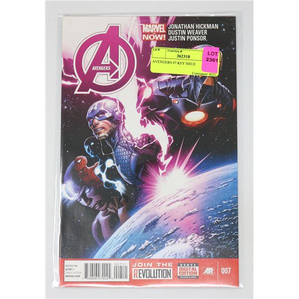 AVENGERS #7 KEY ISSUE