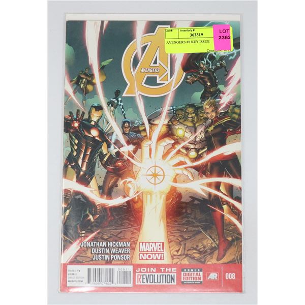 AVENGERS #8 KEY ISSUE