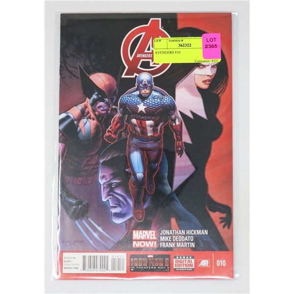 AVENGERS #10