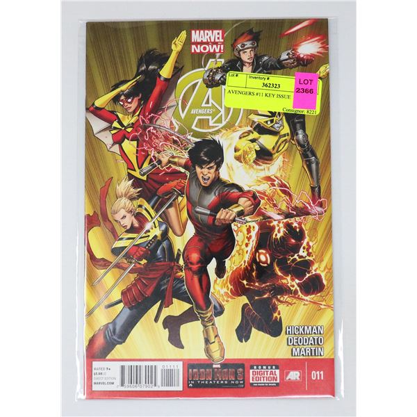 AVENGERS #11 KEY ISSUE