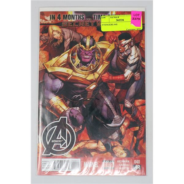 AVENGERS #40