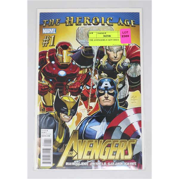 THE AVENGERS #1 KEY ISSUE