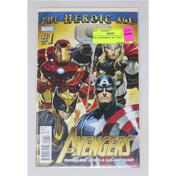 THE AVENGERS #1 KEY ISSUE