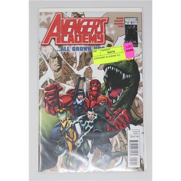 AVENGERS ACADEMY #12