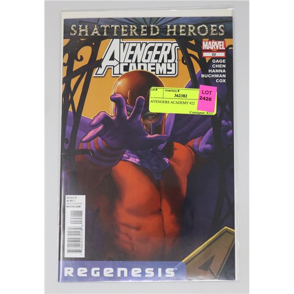AVENGERS ACADEMY #22