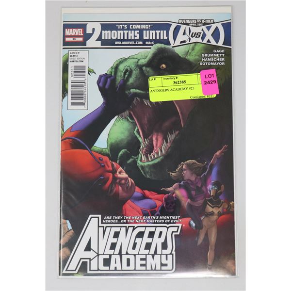 AVENGERS ACADEMY #25