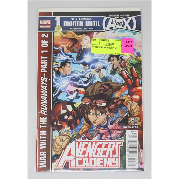 AVENGERS ACADEMY #27