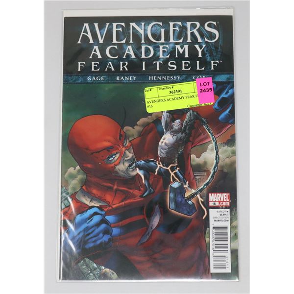 AVENGERS ACADEMY FEAR ITSELF #16