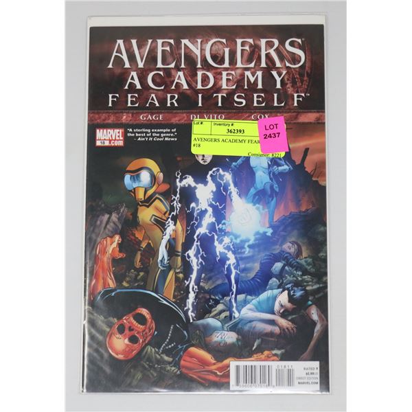 AVENGERS ACADEMY FEAR ITSELF #18