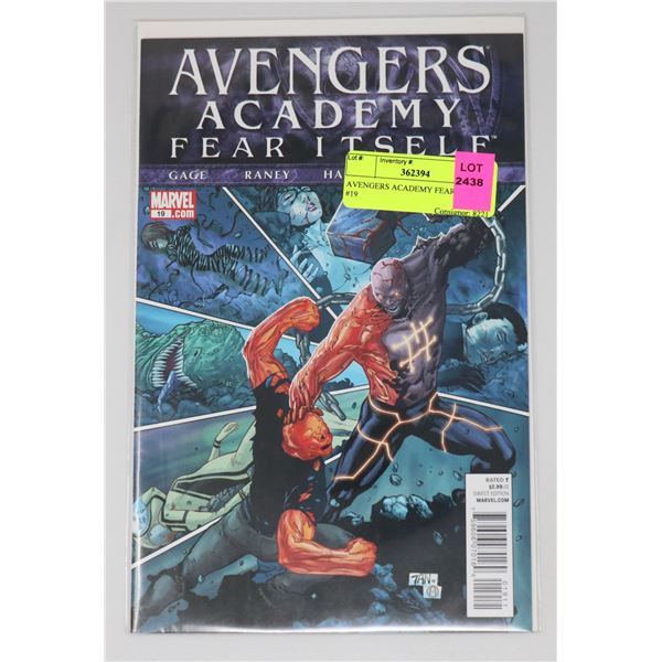 AVENGERS ACADEMY FEAR ITSELF #19