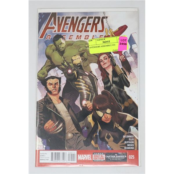 AVENGERS ASSEMBLE #25