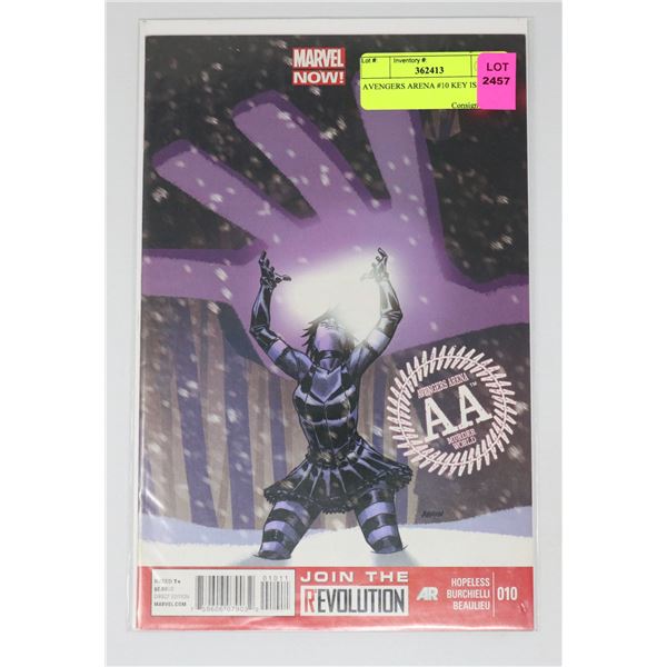 AVENGERS ARENA #10 KEY ISSUE