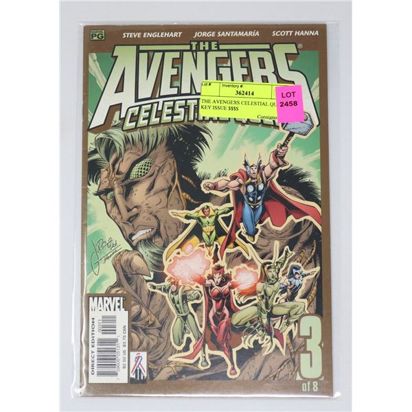THE AVENGERS CELESTIAL QUEEN KEY ISSUE $$$$