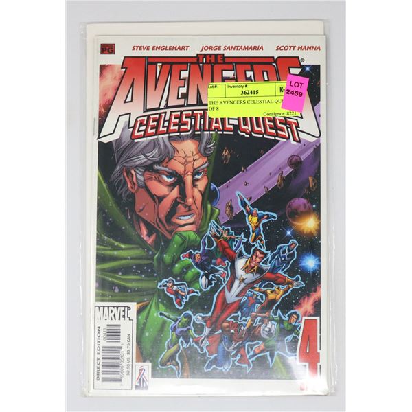 THE AVENGERS CELESTIAL QUEEN 4 OF 8