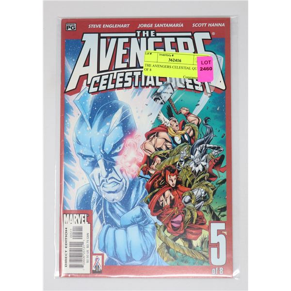 THE AVENGERS CELESTIAL QUEEN 5 OF 8