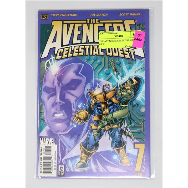 THE AVENGERS CELESTIAL QUEEN 7 OF 8