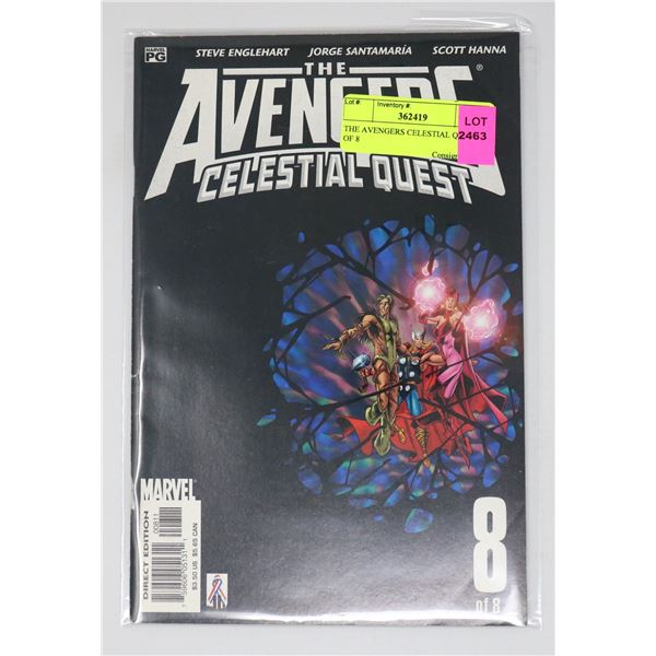 THE AVENGERS CELESTIAL QUEEN 8 OF 8