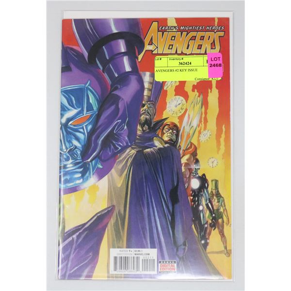AVENGERS #2 KEY ISSUE