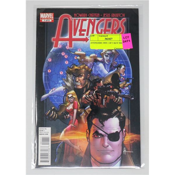 AVENGERS 1959 1 OF 5 KEY ISSUE