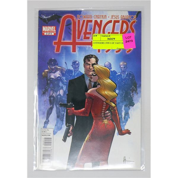 AVENGERS 1959 2 OF 5 KEY ISSUE