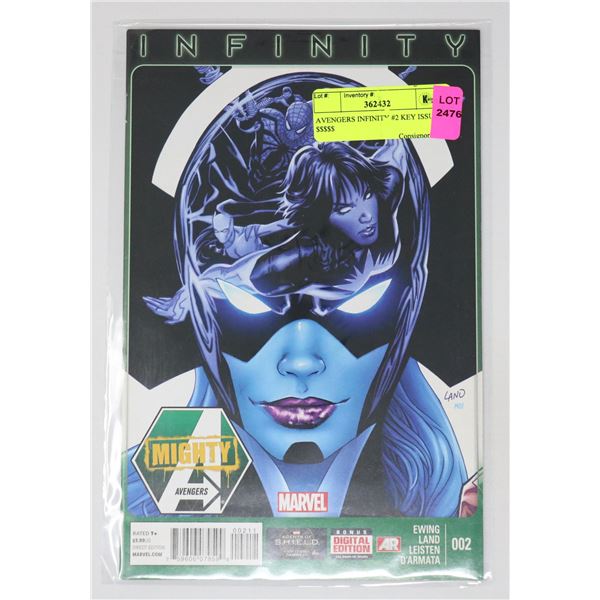 AVENGERS INFINITY #2 KEY ISSUE $$$$$
