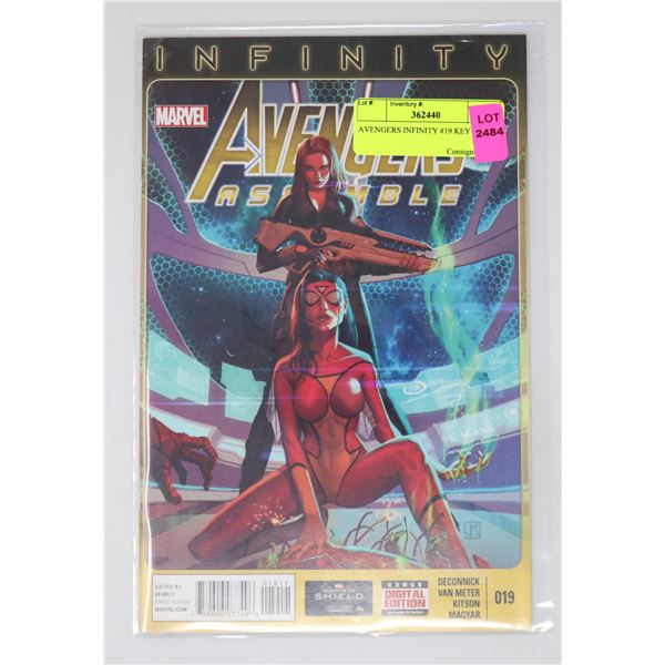 AVENGERS INFINITY #19 KEY ISSUE