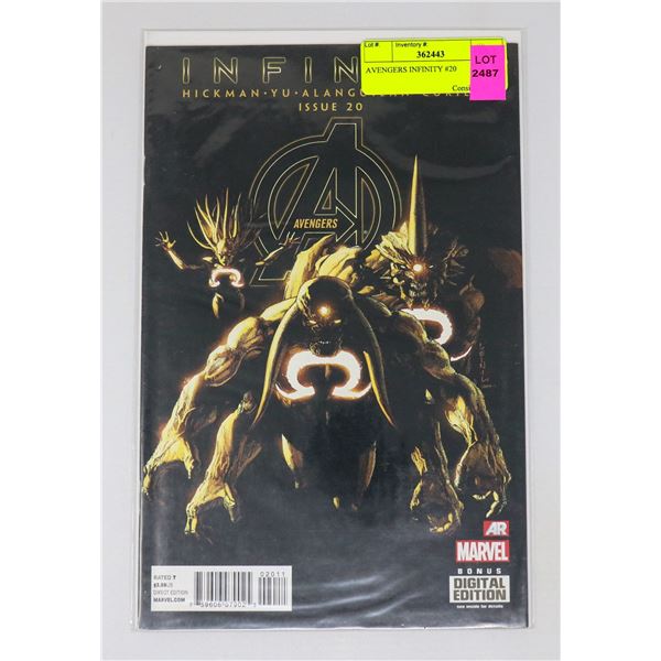 AVENGERS INFINITY #20