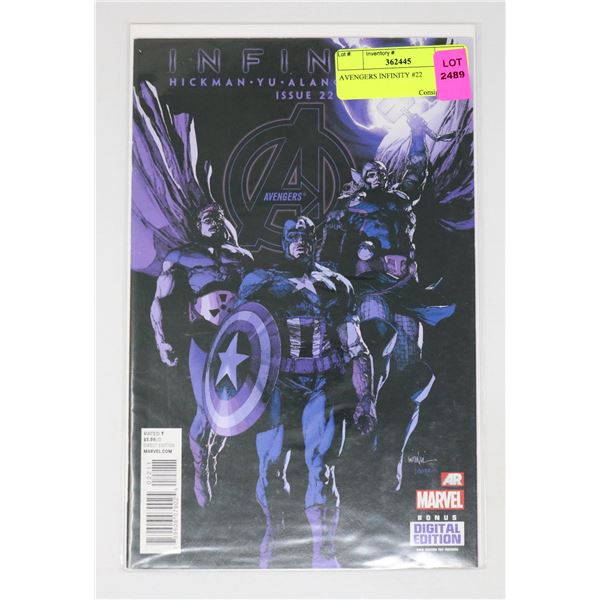 AVENGERS INFINITY #22