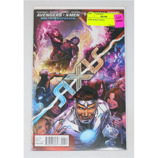 AXIS #6 KEY ISSUE