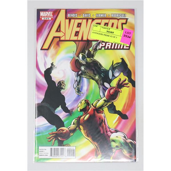 AVENGERS PRIME #2 OF 5