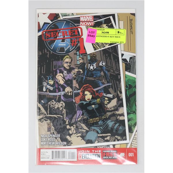 SECRET AVENGERS #1 KEY ISSUE