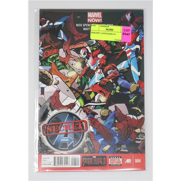 SERCRET AVENGERS #4
