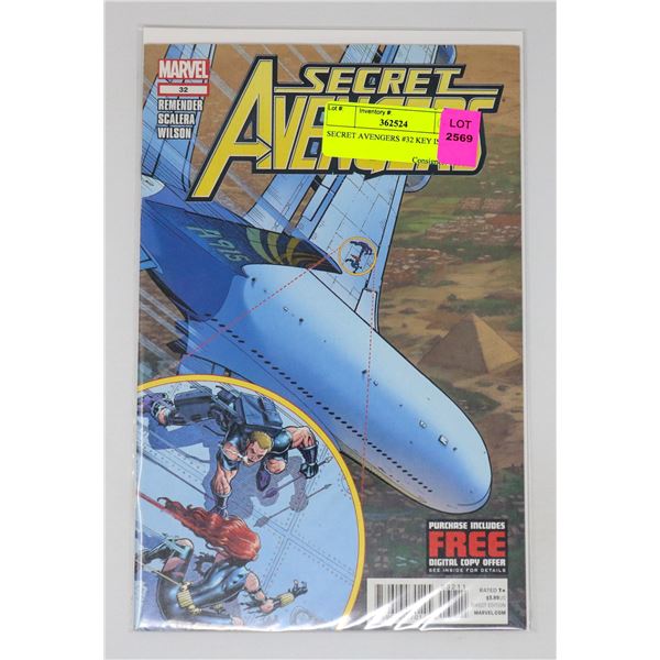 SECRET AVENGERS #32 KEY ISSUE
