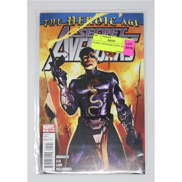 SECRET AVENGERS #5 KEY ISSUE