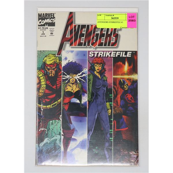 AVENGERS STRIKEFILE #1