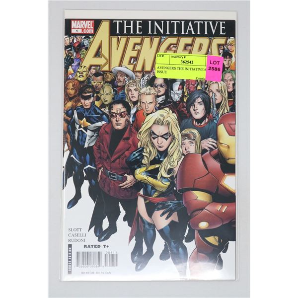 AVENGERS THE INITIATIVE #1 KEY ISSUE
