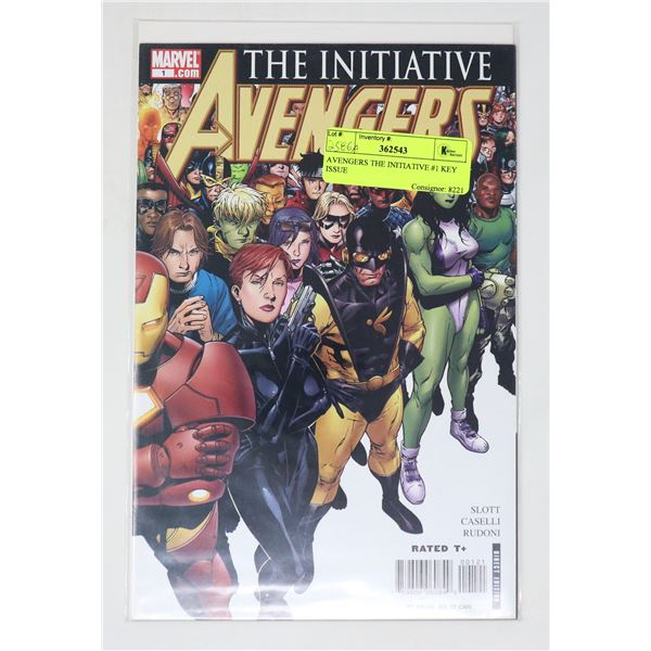AVENGERS THE INITIATIVE #1 KEY ISSUE