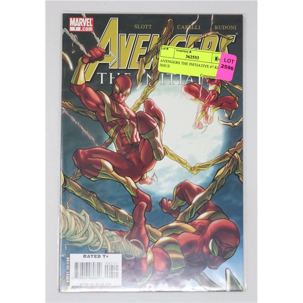AVENGERS THE INITIATIVE #7 KEY ISSUE