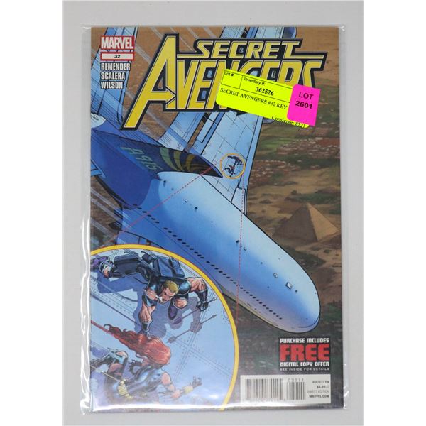SECRET AVENGERS #32 KEY ISSUE