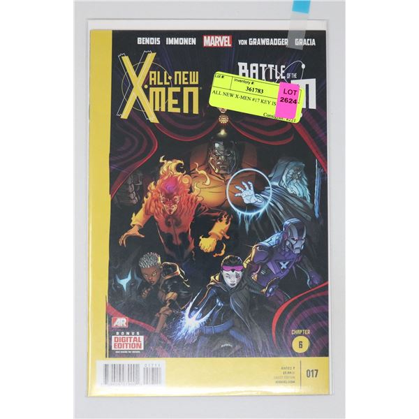 ALL NEW X-MEN #17 KEY ISSUE