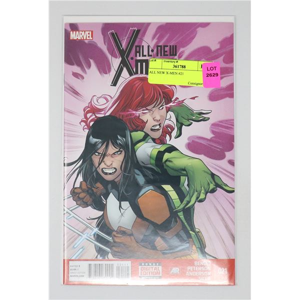 ALL NEW X-MEN #21