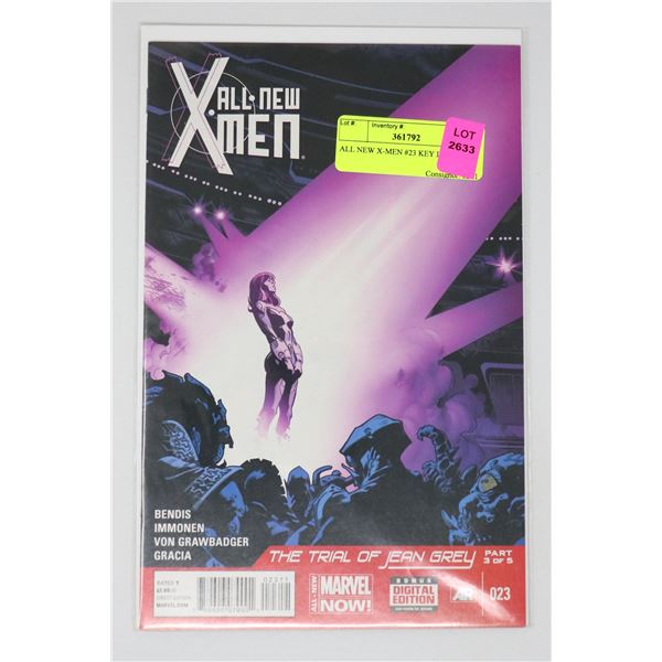 ALL NEW X-MEN #23 KEY ISSUE