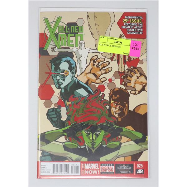 ALL NEW X-MEN #25