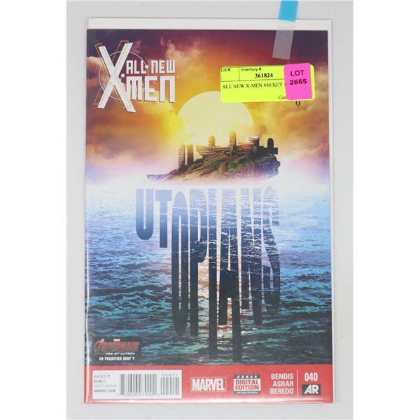 ALL NEW X-MEN #40 KEY ISSUE