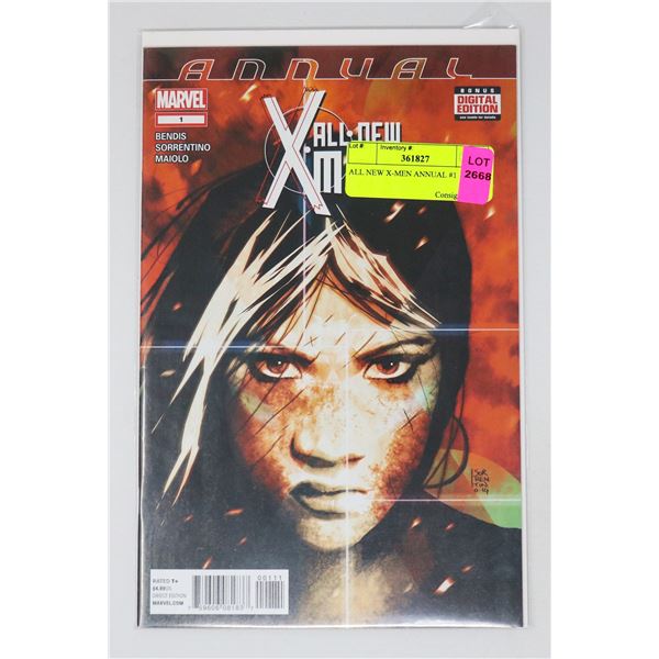 ALL NEW X-MEN ANNUAL #1