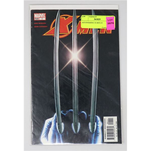ASTONISHING X-MEN #1