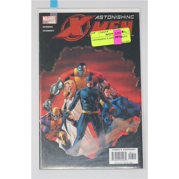 ASTONISHING X-MEN #7 KEY ISSUE
